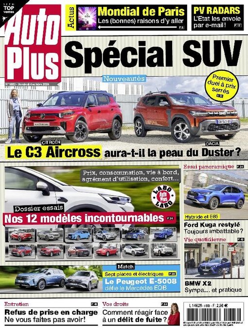 Editions Mondadori Axel Springer (EMAS)作のAuto Plus Franceの作品詳細 - 貸出可能